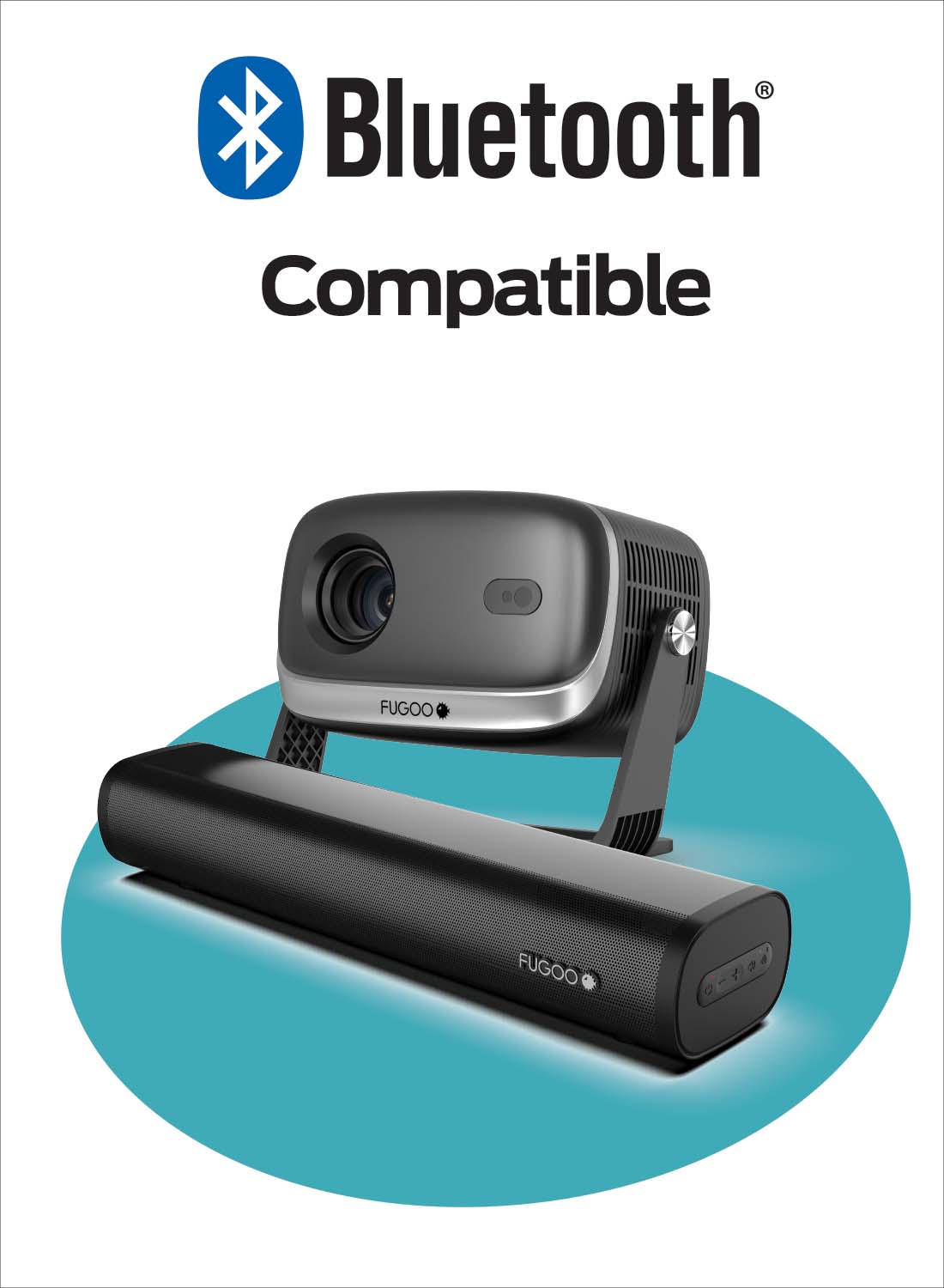 Fugoo Portable Projector Kit