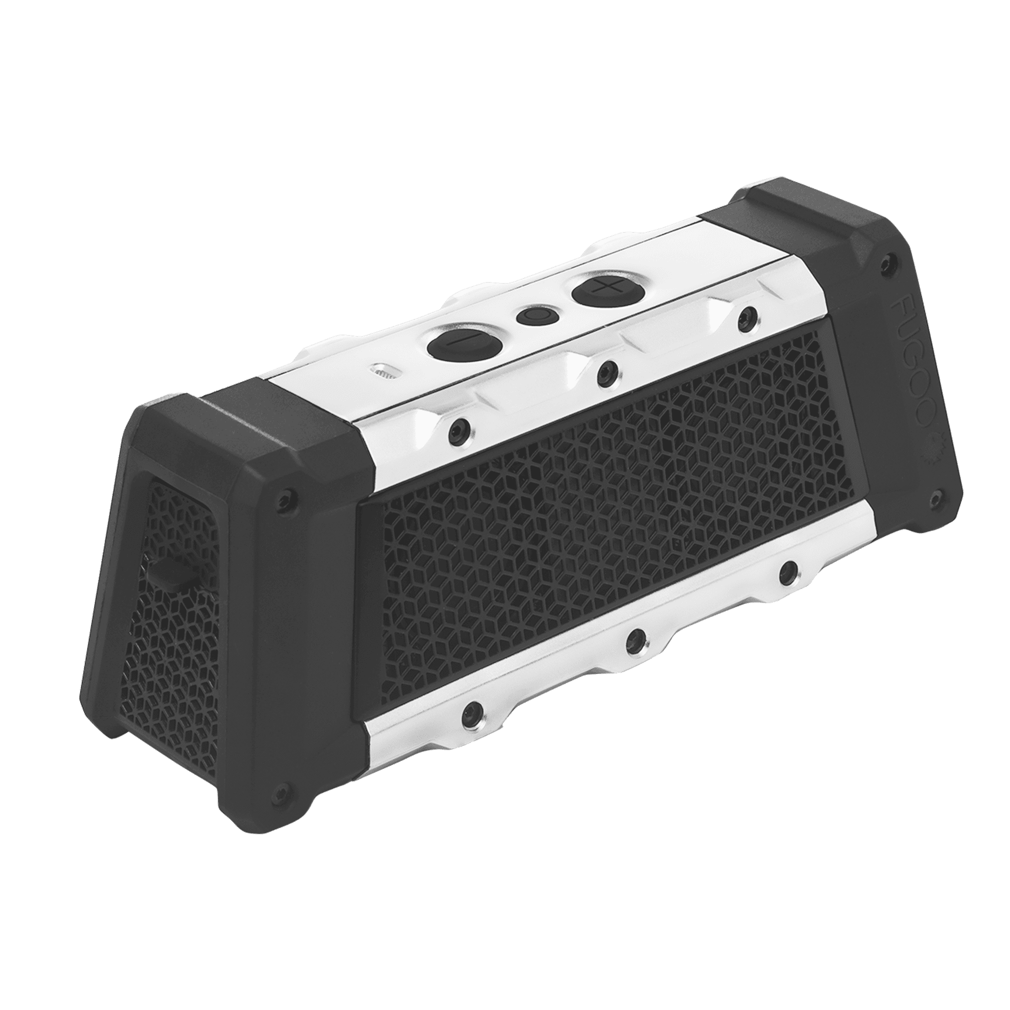 FUGOO Tough | The Loudest, Most Rugged Bluetooth Speaker - Angled