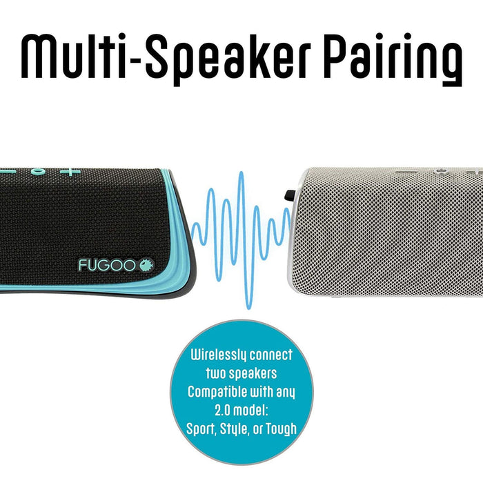 FUGOO Style 2.0 - Portable Waterproof Bluetooth Speaker